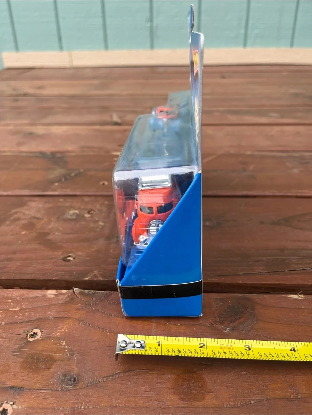 Hot Wheels Truckin' Transporter Playset - Red & Blue